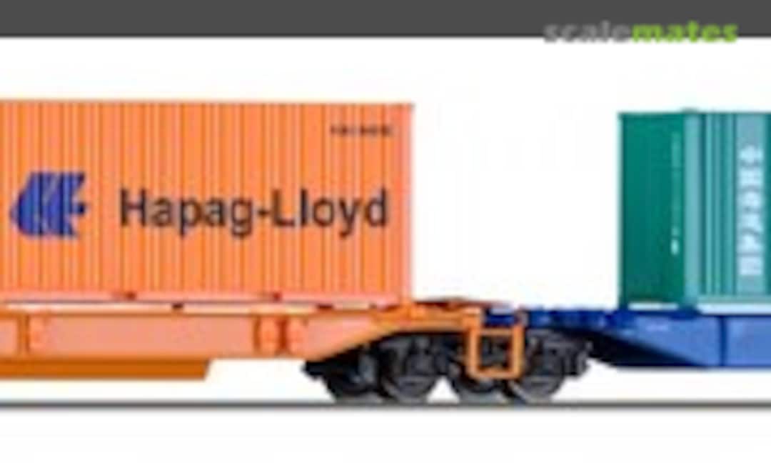 Doppeltragwg.Kombiwaggon (Tillig 76578)