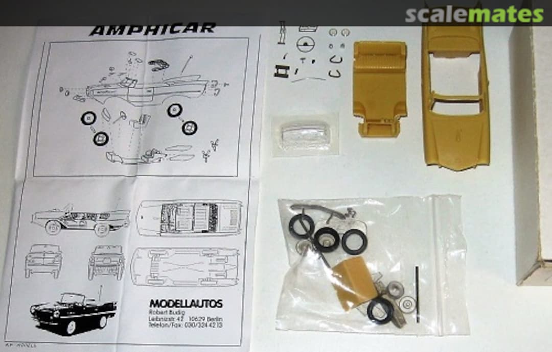 Boxart Amphicar 770 Modellautos Budig Boxart Amphicar 770 Modellautos Budig