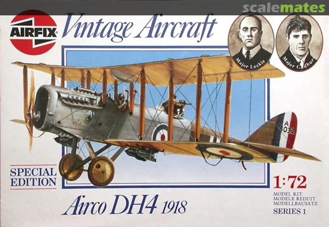Boxart Airco DH4 1918 01079 Airfix Boxart Airco DH4 1918 01079 Airfix