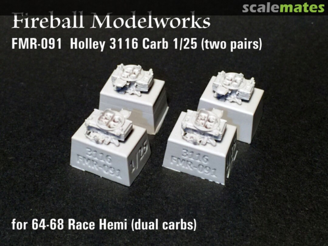 Boxart Holley 3116 FMR-091 Fireball Modelworks Boxart Holley 3116 FMR-091 Fireball Modelworks