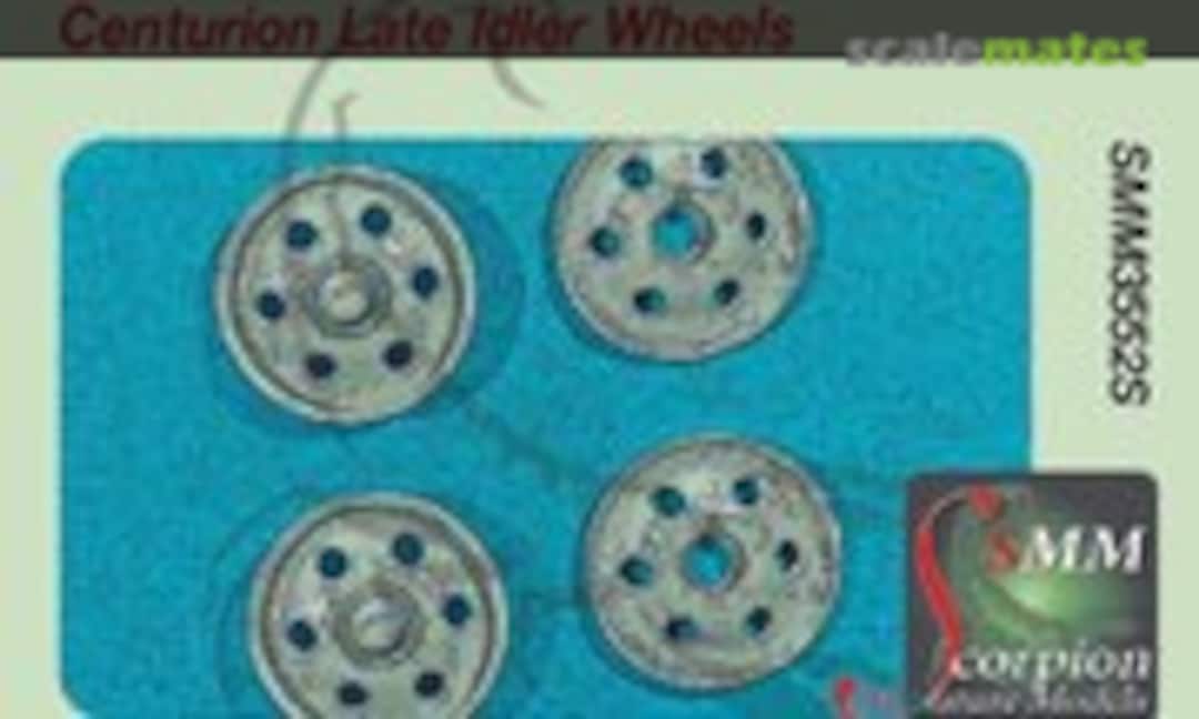 1:35 Centurion Late Idler Wheels (Scorpion Miniature Models SMM3552S) SMM3552S