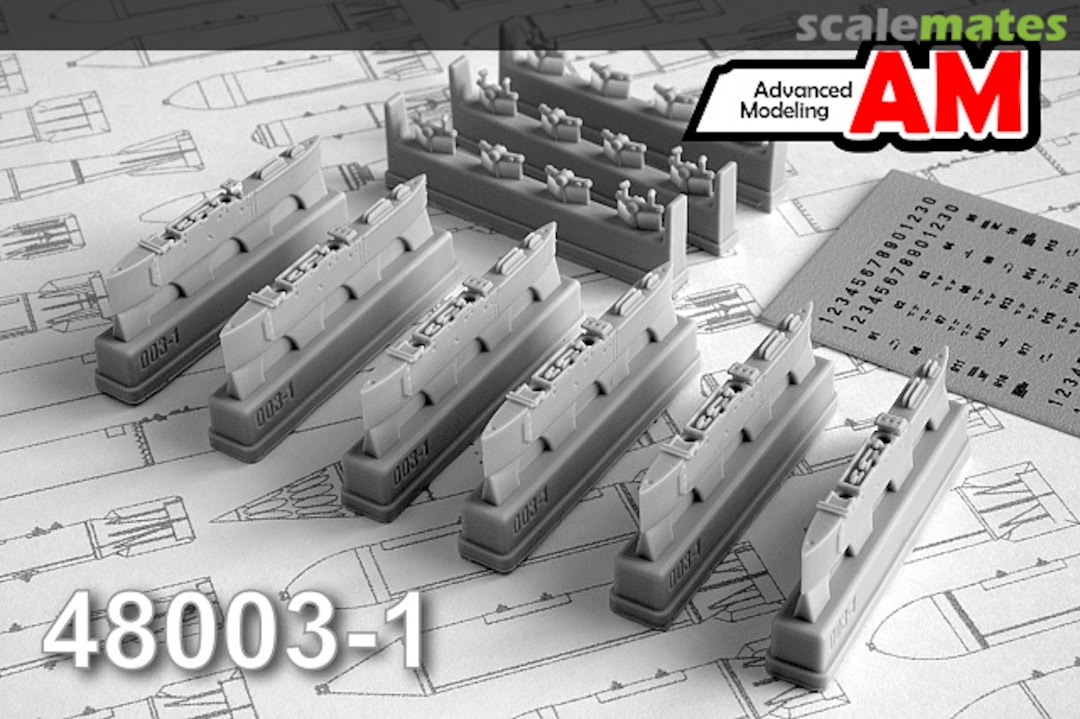 Boxart Mast rack BD3-USK AMC 48003-1 Advanced Modeling Boxart Mast rack BD3-USK AMC 48003-1 Advanced Modeling