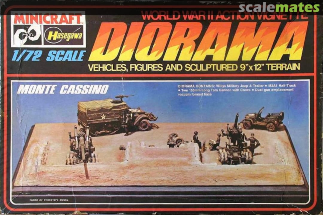 Boxart Monte Cassino 605 Minicraft Hasegawa Boxart Monte Cassino 605 Minicraft Hasegawa