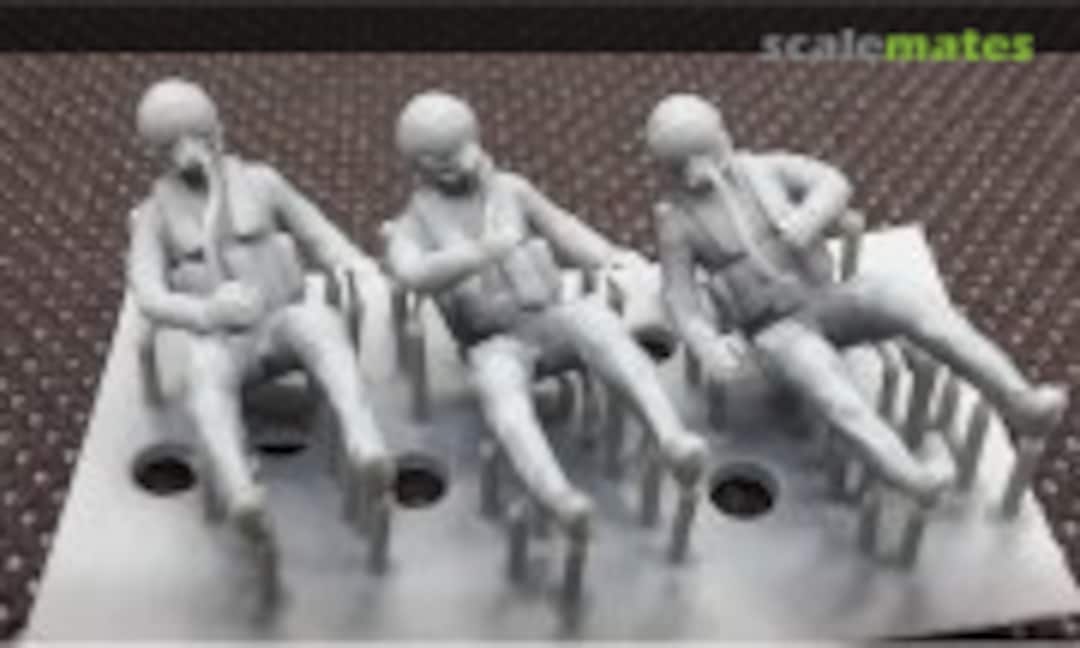 1:72 US Modern Pilots with HGU-55 helmet & MBU-23 mask (Rise144Models RM72016) RM72016