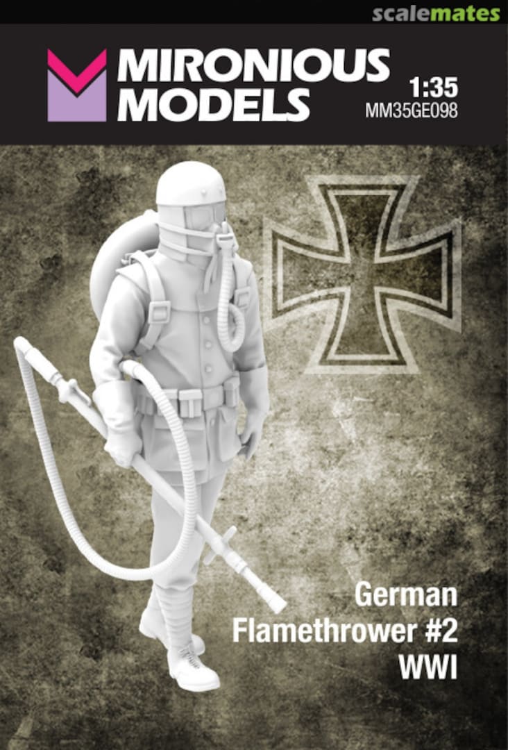 Boxart WWI German Flamethrower #2 MM35GE098 Mironious Models
