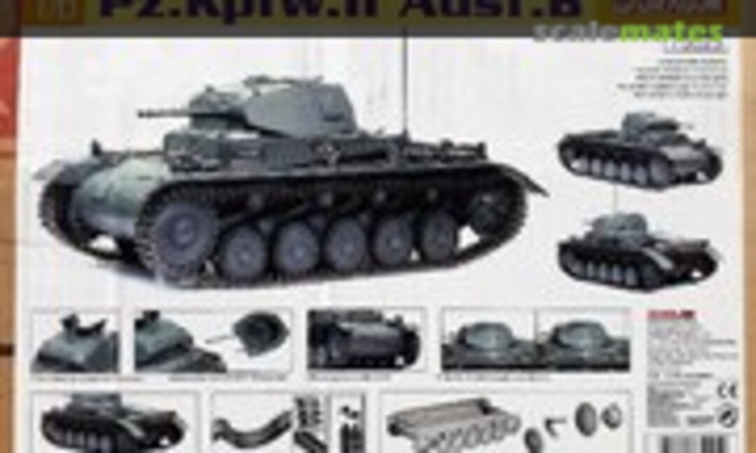 1:6 Pz.Kpfw.II Ausf.B (Dragon 75025) 75025