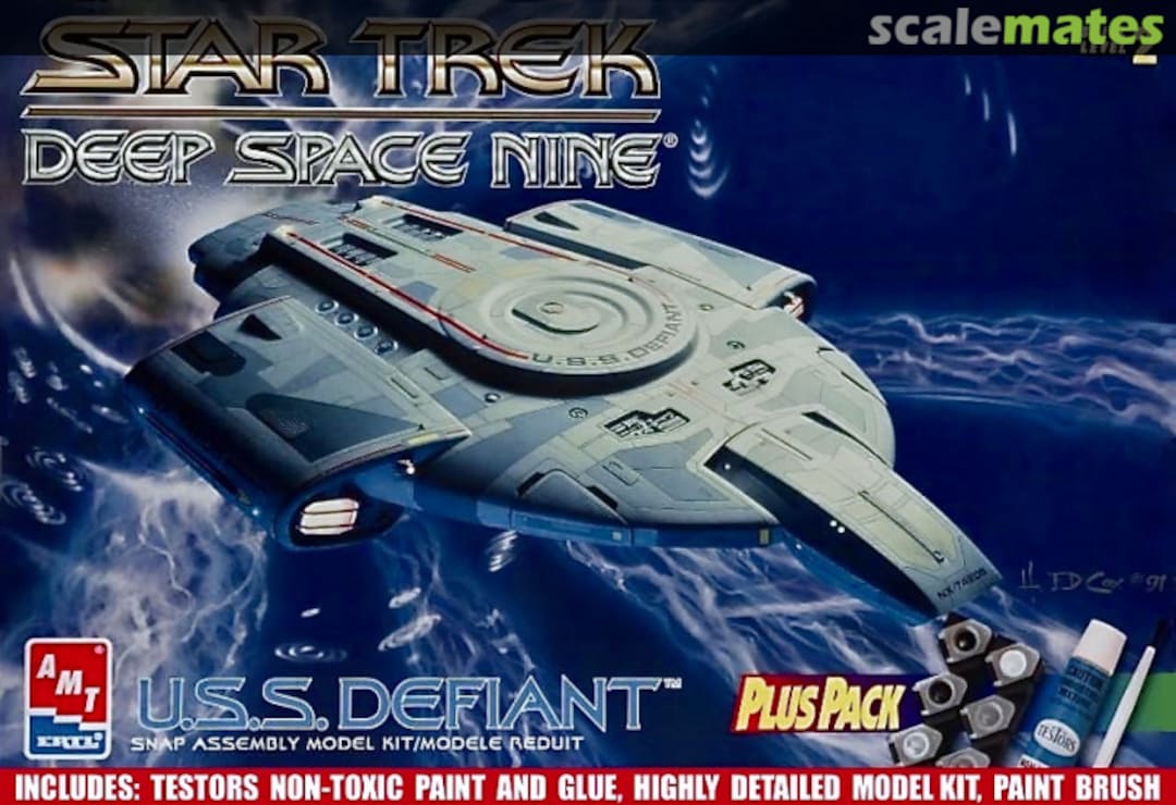Boxart Star Trek Deep Space Nine U.S.S. Defiant 8398 AMT/ERTL Boxart Star Trek Deep Space Nine U.S.S. Defiant 8398 AMT/ERTL