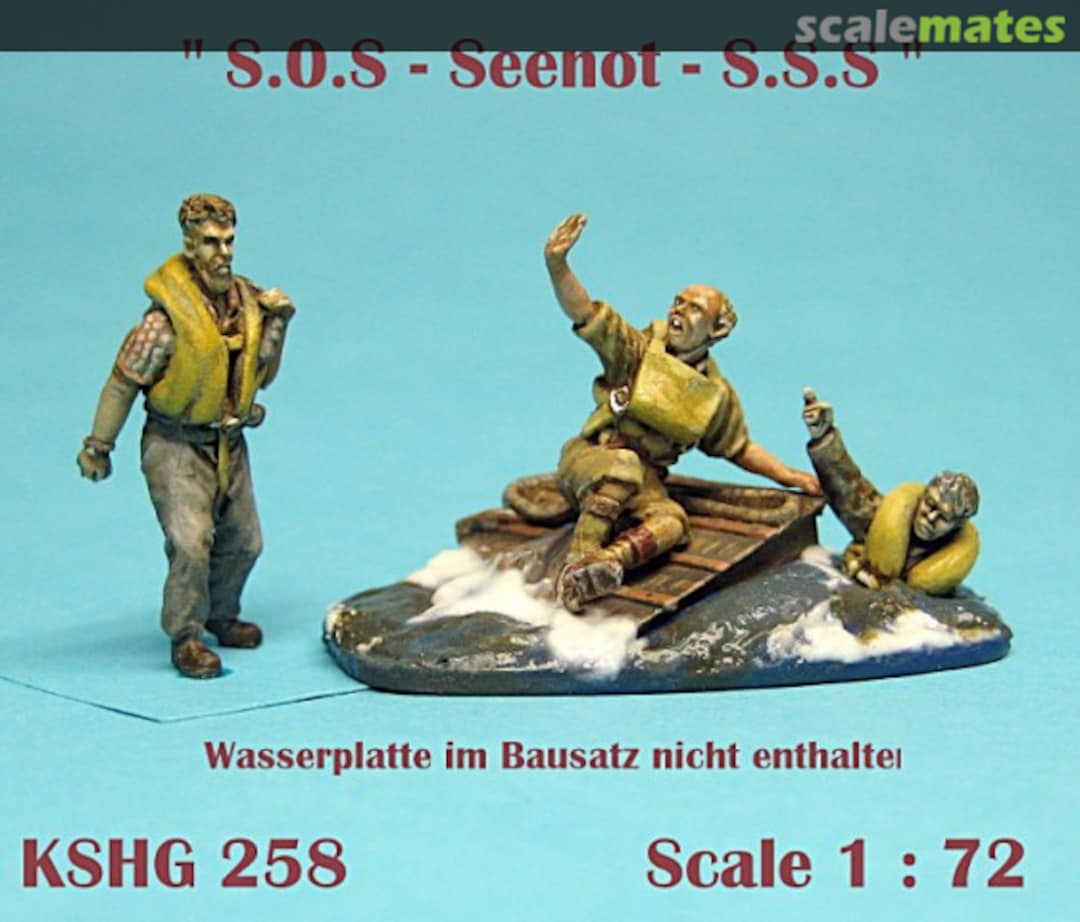 Boxart "S.O.S - Seenot - S.S.S." KSHG 258 Hecker & Goros Boxart "S.O.S - Seenot - S.S.S." KSHG 258 Hecker & Goros