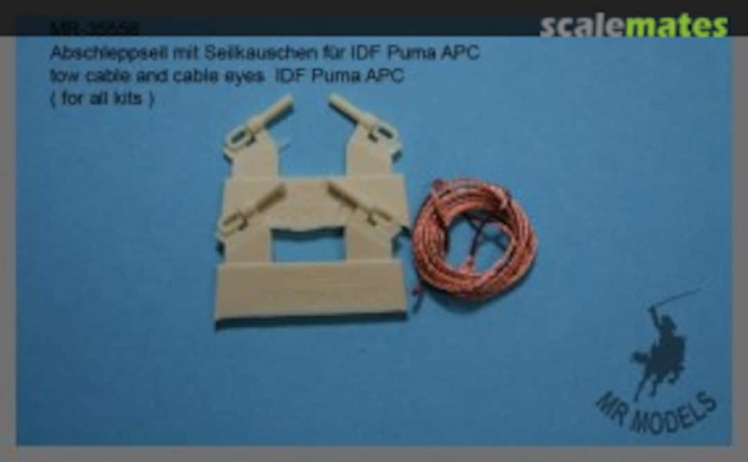 Boxart Abschleppseil mit Seilkauschen für IDF Puma APC MR-35558 MR Modellbau Boxart Abschleppseil mit Seilkauschen für IDF Puma APC MR-35558 MR Modellbau