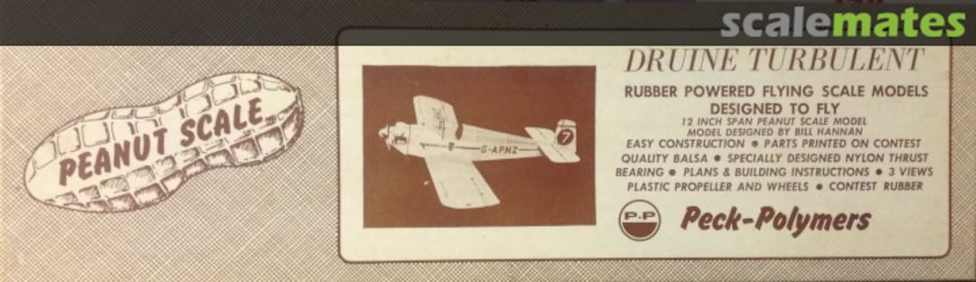 Boxart Druine Turbulent PP-3 Peck-Polymers Boxart Druine Turbulent PP-3 Peck-Polymers