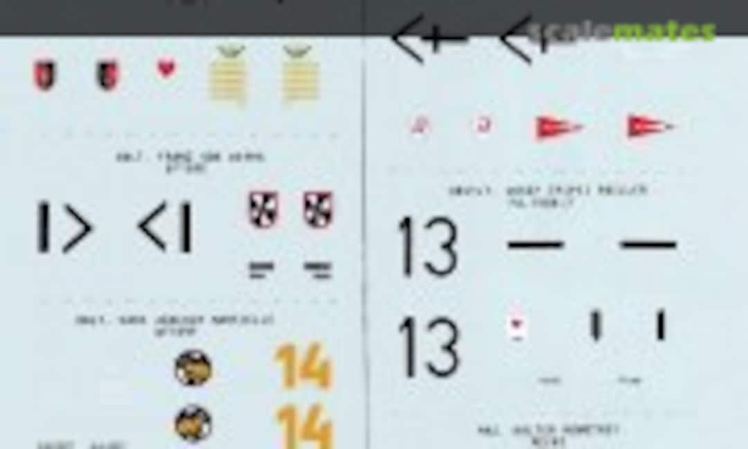 1:72 WWII Luftwaffe Aces (SuperScale International 72-53) 72-53