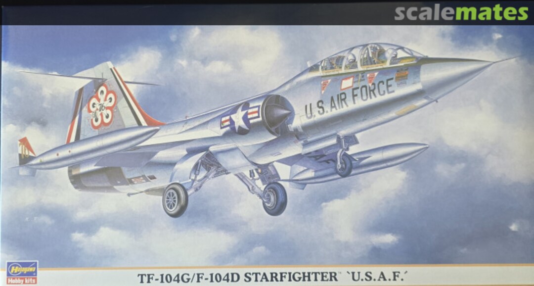 Boxart TF-104G/F-104D Starfighter 'U.S.A.F.' 09726 Hasegawa Boxart TF-104G/F-104D Starfighter 'U.S.A.F.' 09726 Hasegawa