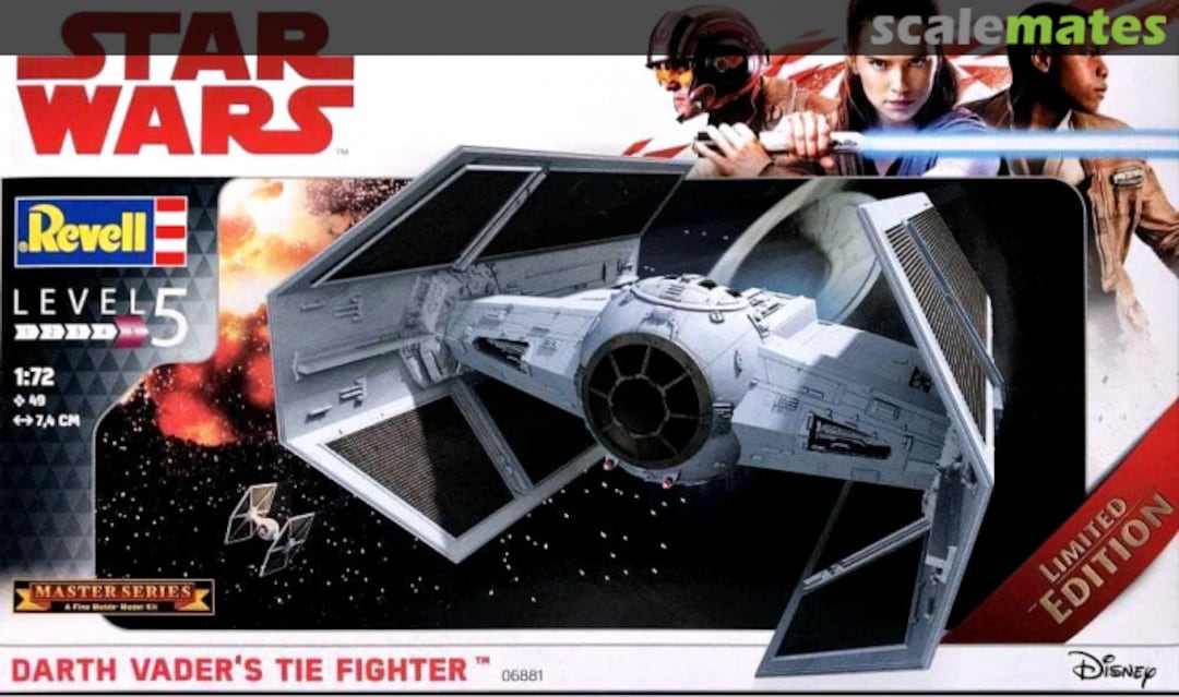 Boxart Darth Vader's TIE Fighter 06881 Revell Boxart Darth Vader's TIE Fighter 06881 Revell