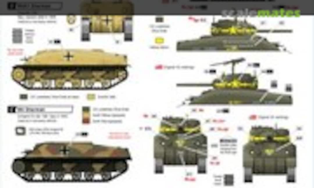 1:35 German Sherman. (Star Decals 35-C1188) 35-C1188