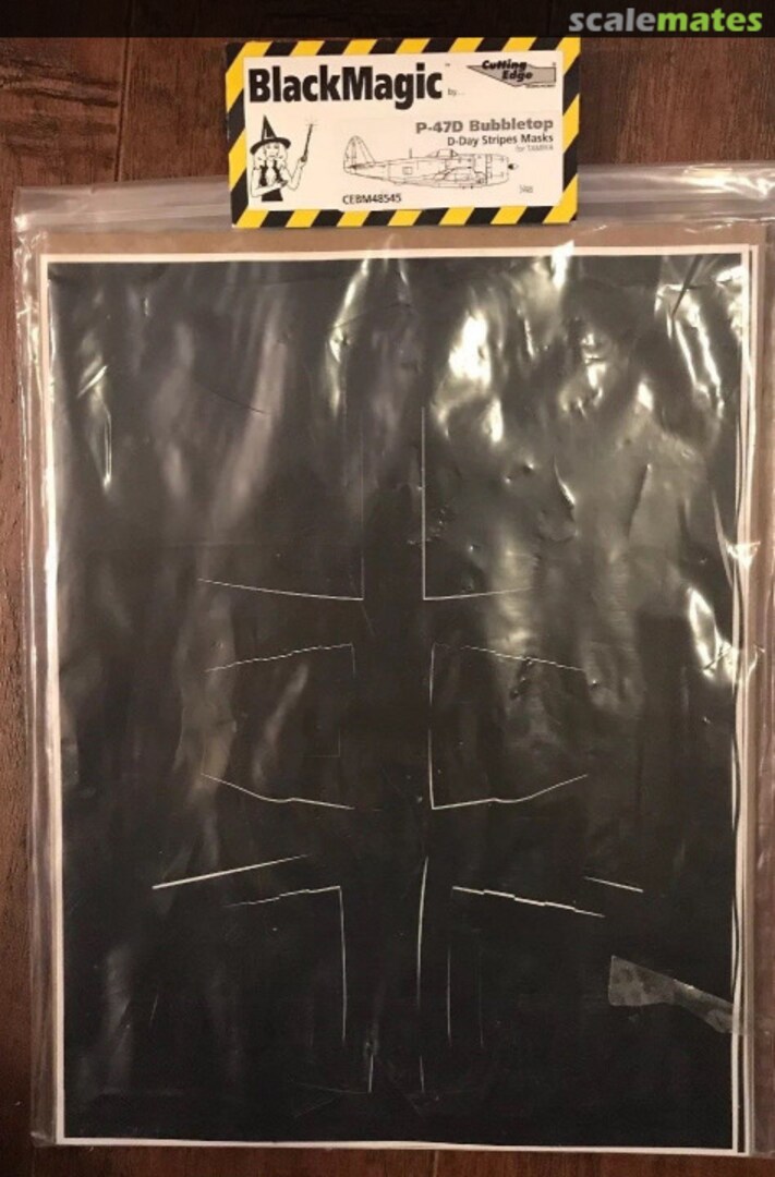 Boxart P-47D D-day Stripes And Mask CEBM48545 Cutting Edge Modelworks Boxart P-47D D-day Stripes And Mask CEBM48545 Cutting Edge Modelworks