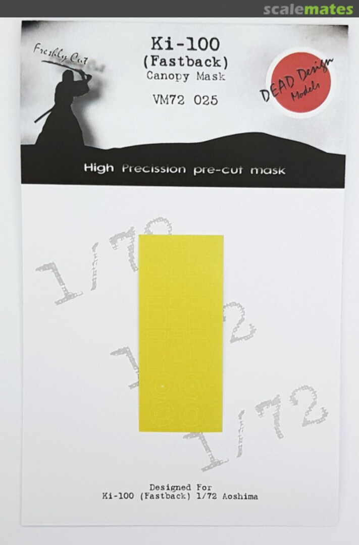 Boxart Ki-100 (Fastback) VM72025 DEAD Design Models