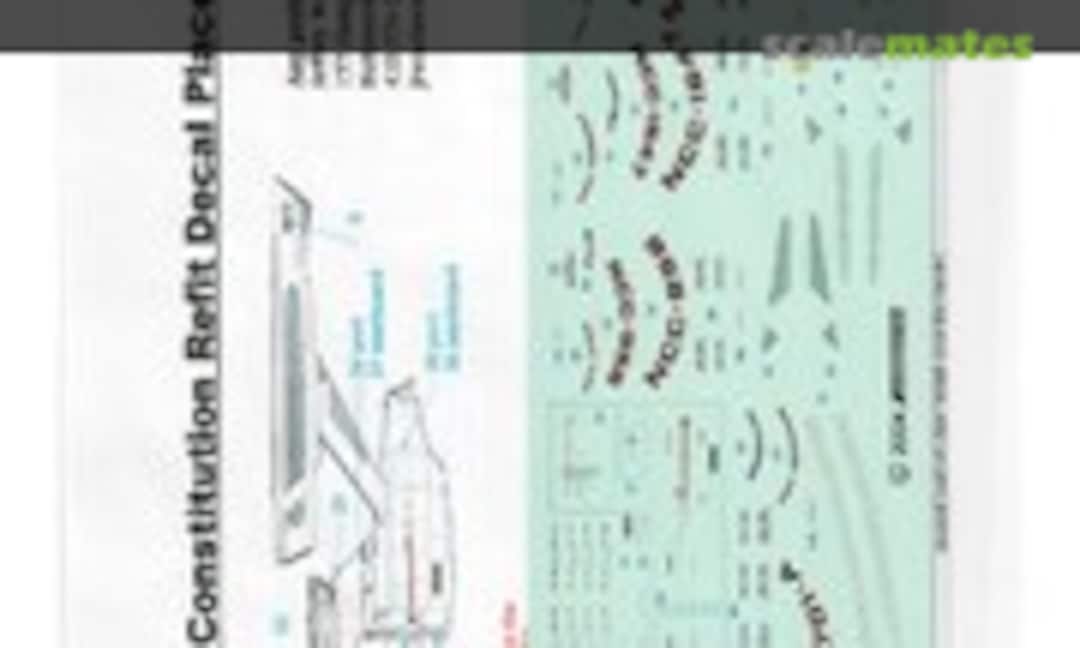 1:2500 2500 Scale USS Enterprise (A) (JT-Graphics JTG-M02) JTG-M02