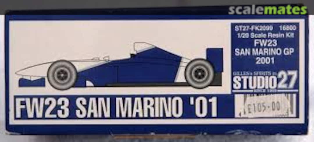 Boxart Williams FW23 ST27-FK2099 Studio27 Boxart Williams FW23 ST27-FK2099 Studio27