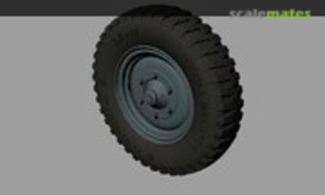 1:35 Kfz 70 Krupp Protze road wheels (Gelande) (Panzer Art RE35-674) RE35-674