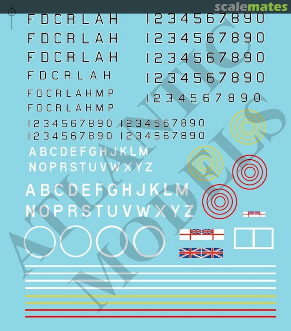 Boxart Royal Navy Pennant Numbers and Deck Markings ATDec 13 Atlantic Models Boxart Royal Navy Pennant Numbers and Deck Markings ATDec 13 Atlantic Models