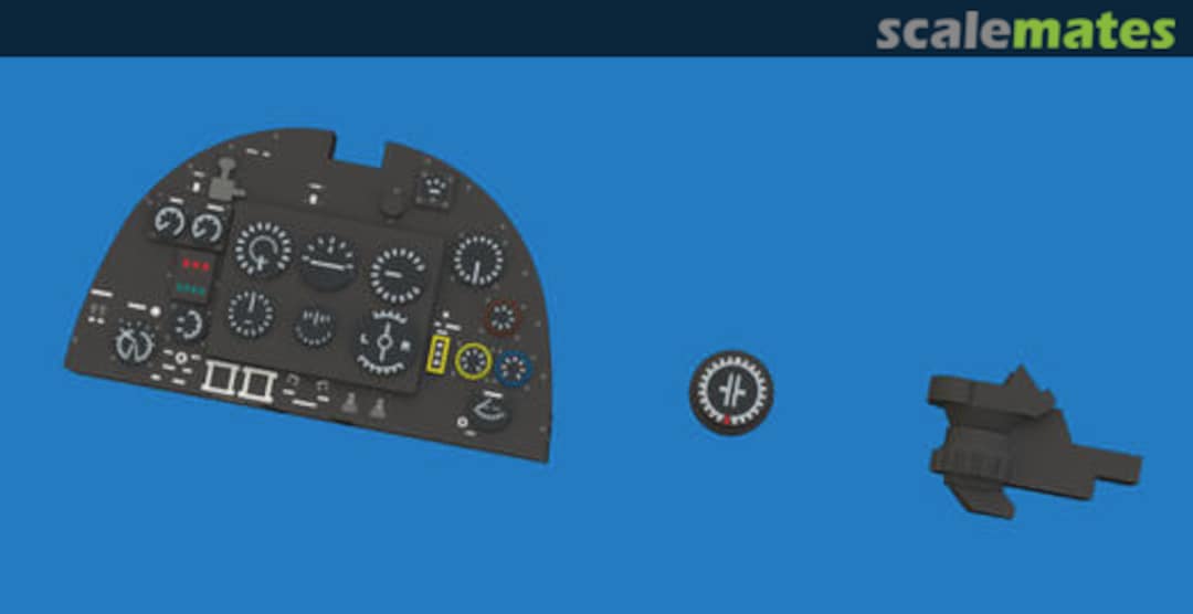 Boxart Spitfire Mk.V Dashboard and Seatbelts 674027 Eduard Boxart Spitfire Mk.V Dashboard and Seatbelts 674027 Eduard
