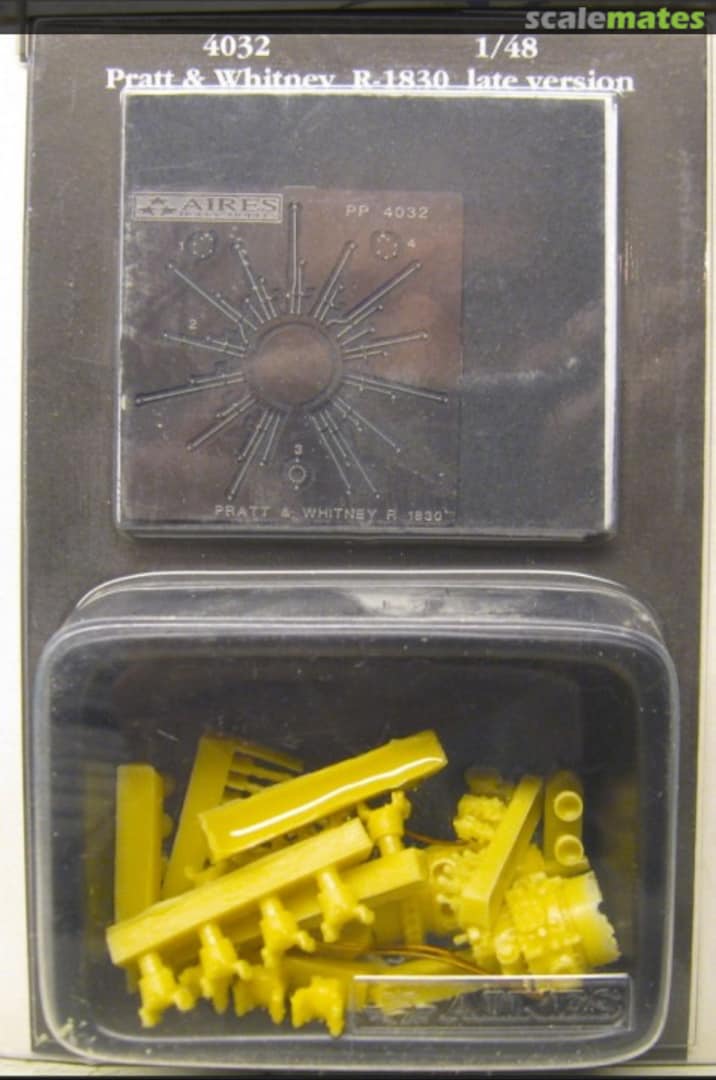 Boxart Pratt & Whitney R-1830 Late Version Engine 4032 Aires