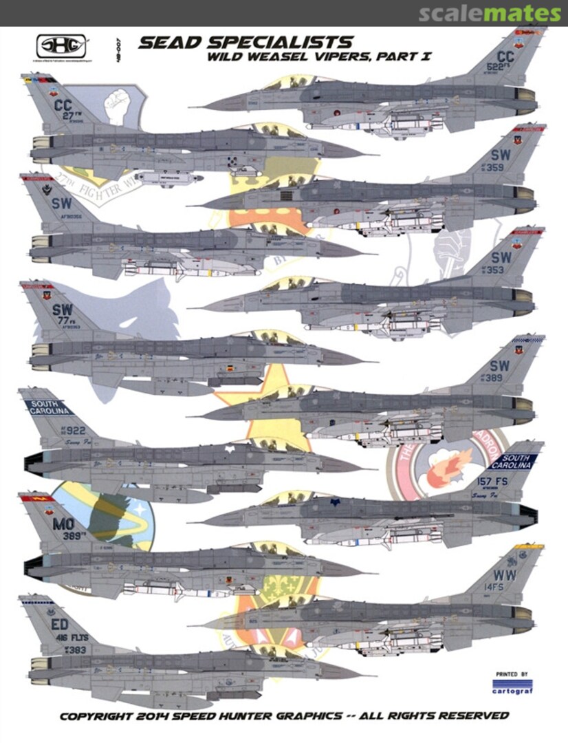 Boxart SEAD Specialists 48007 Speed Hunter Graphics Boxart SEAD Specialists 48007 Speed Hunter Graphics