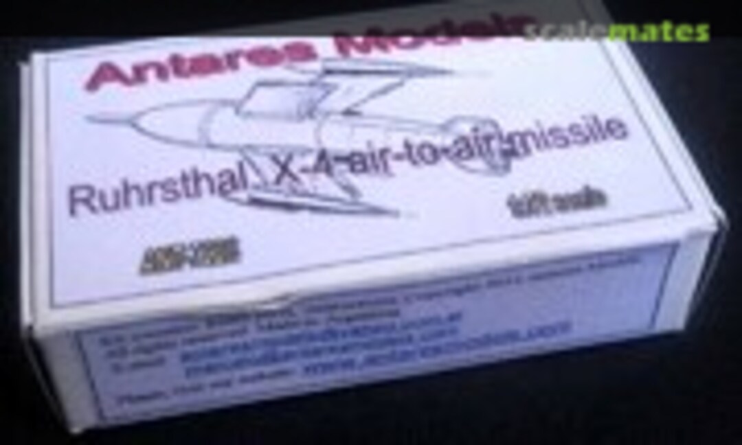 1:72 Ruhrstahl X-4 air-to-air-missile (Antares Models ANT-7226) ANT-7226