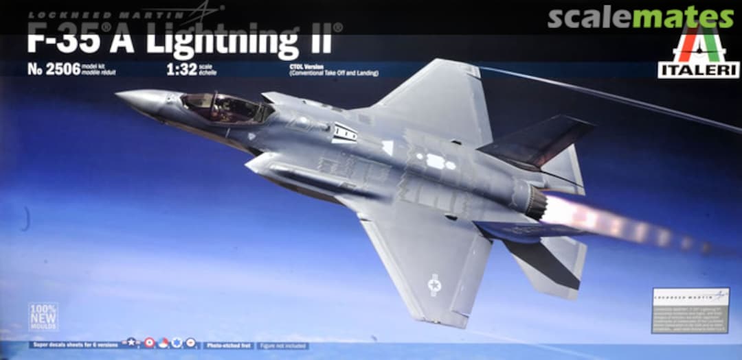 Boxart F-35A Lightning II 2506 Italeri Boxart F-35A Lightning II 2506 Italeri