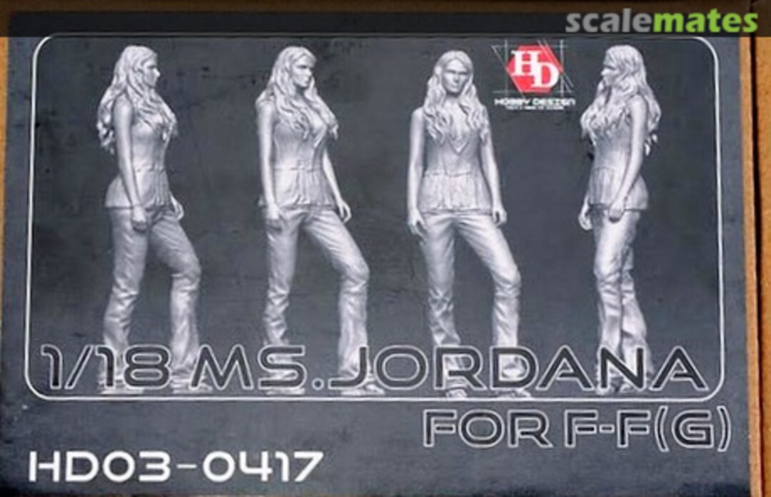 Boxart MS.JORDANA For F-F (G) HD03-0417 Hobby Design Boxart MS.JORDANA For F-F (G) HD03-0417 Hobby Design