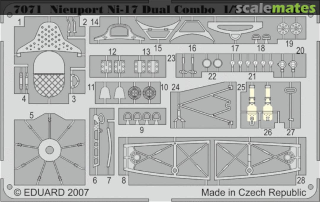 Boxart Ni17 PE-Set 7071-LEPT Eduard Boxart Ni17 PE-Set 7071-LEPT Eduard