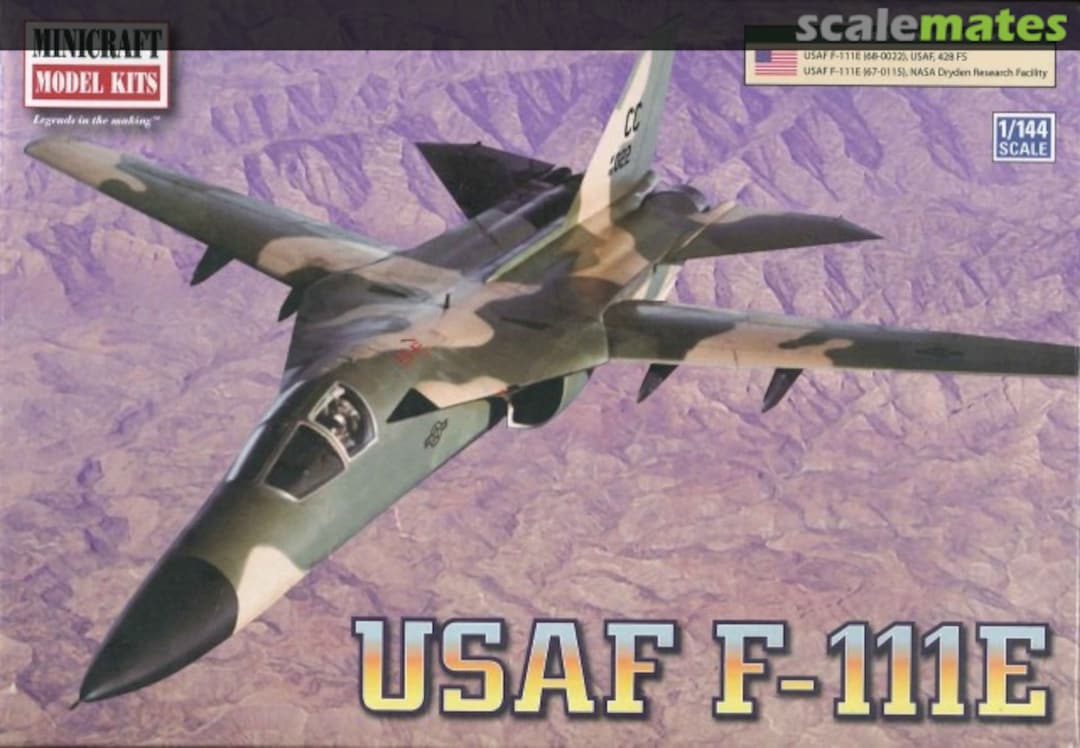 Boxart USAF F-111E 14650 Minicraft Model Kits
