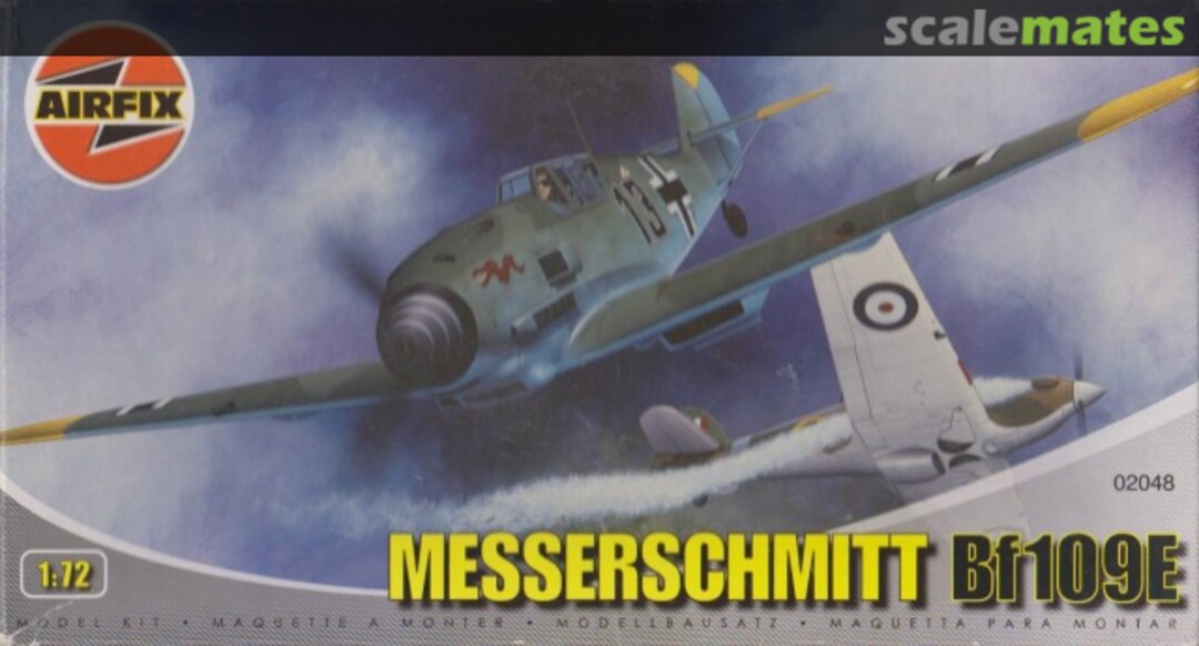 Boxart Messerschmitt Bf109E 02048 Airfix