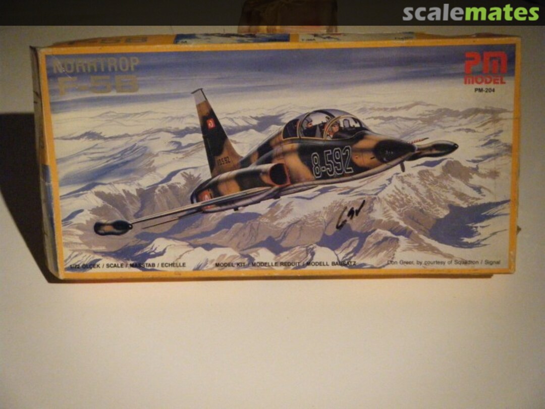 Boxart Northrop F-5B PM-204 PM Model