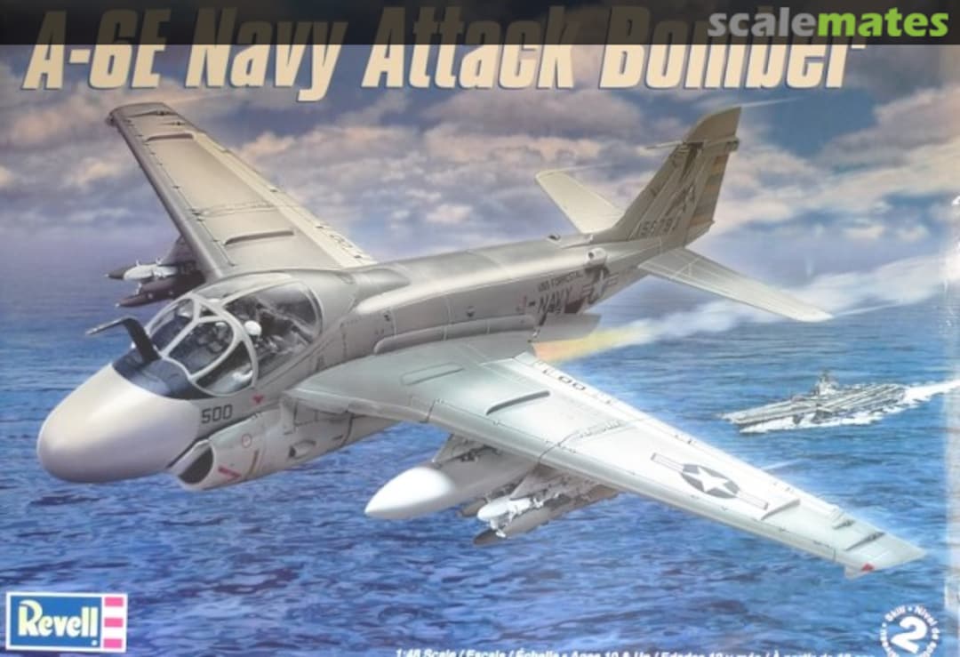 Boxart A-6E Navy Attack Bomber 85-5626 Revell Boxart A-6E Navy Attack Bomber 85-5626 Revell