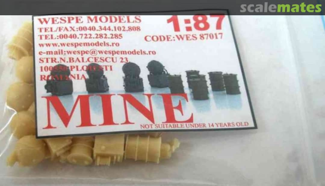 Boxart Mine WES 87017 Wespe Models Boxart Mine WES 87017 Wespe Models