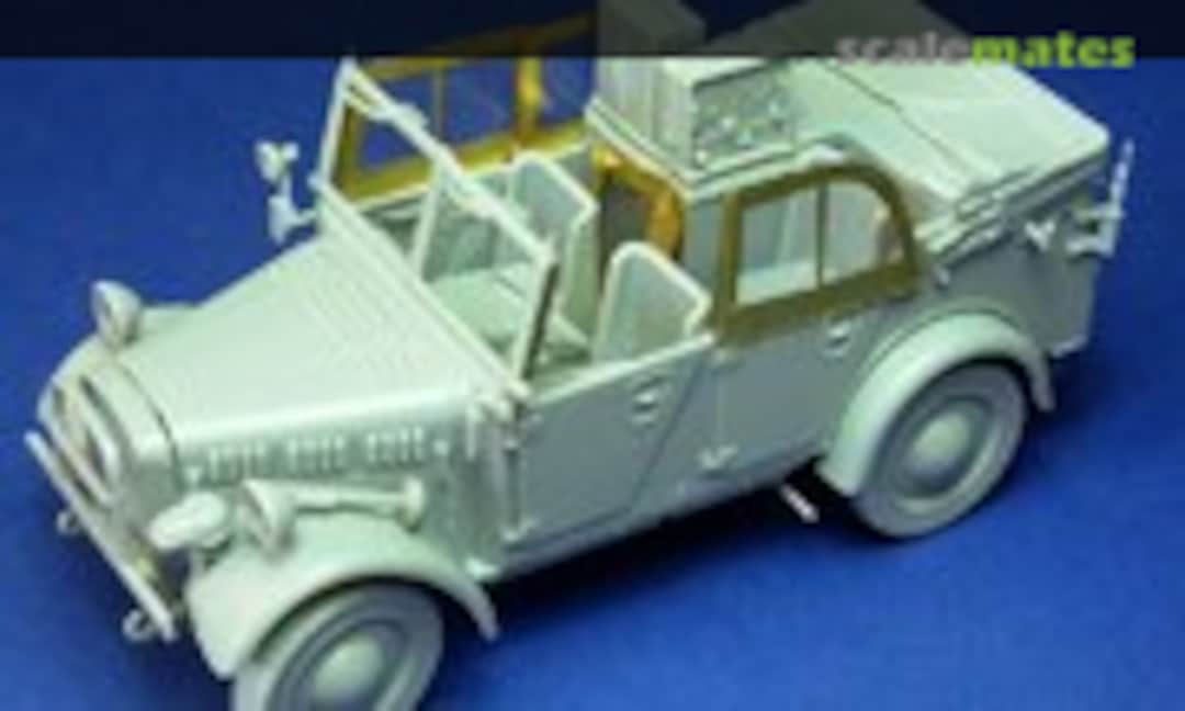 1:35 German le.gl.Einheits-Pkw (Kfz1 & 2) Canvas Windows Set (Minor AVM35067) AVM35067