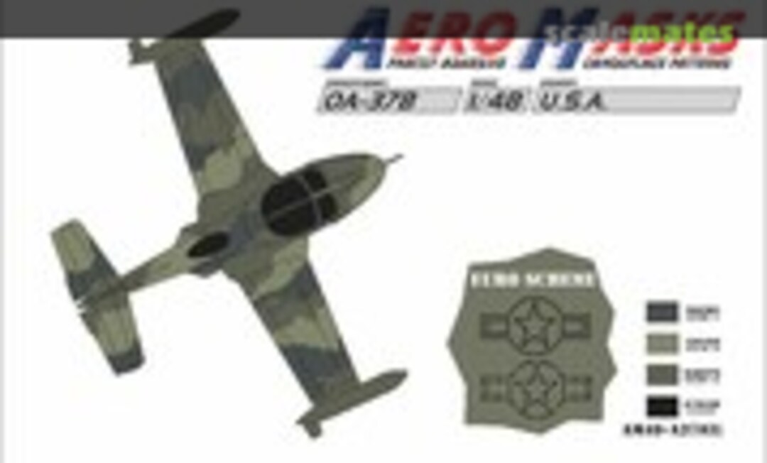 1:48 OA-37B USA Euro Scheme (AeroMasks AM48-A3703) AM48-A3703