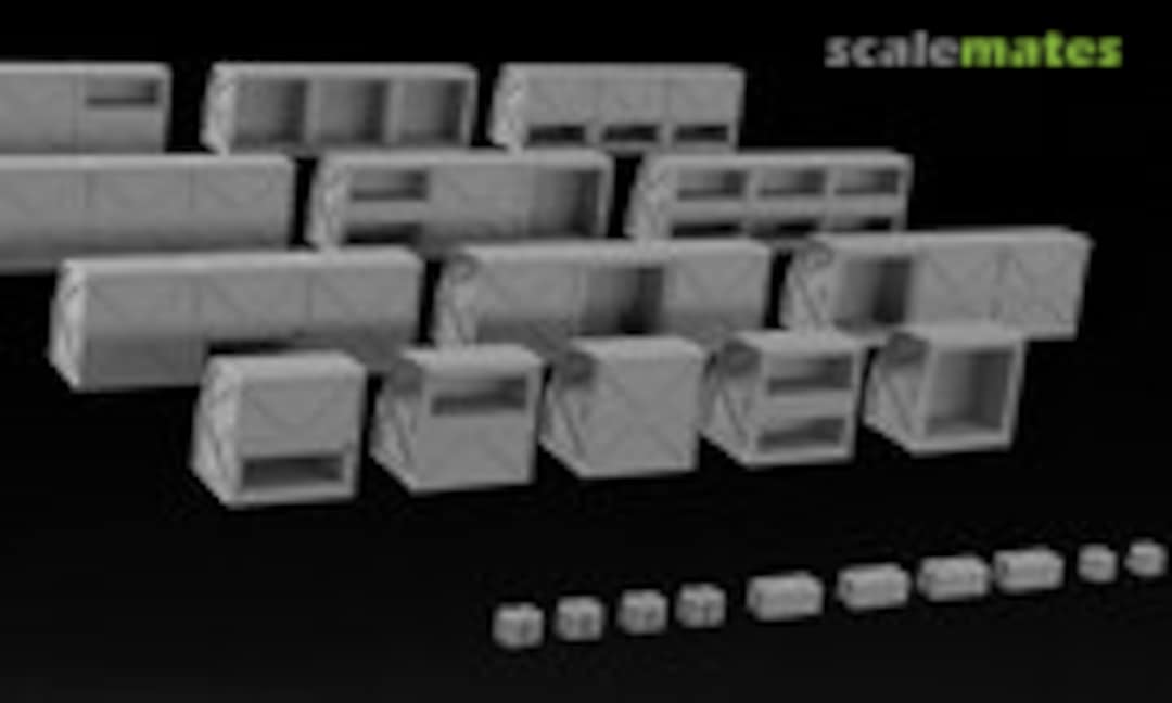 1:350 Cargo Containers (HobbiWerks )