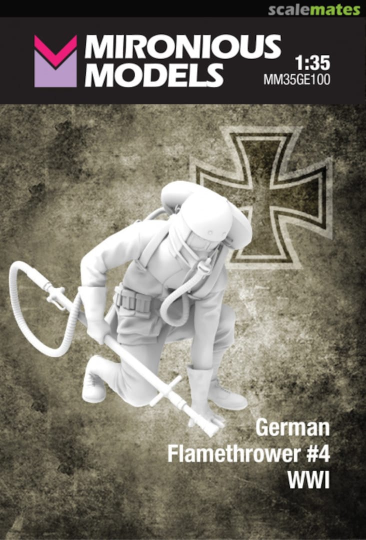 Boxart WWI German Flamethrower #4 MM35GE100 Mironious Models