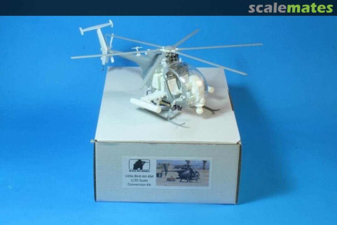 Boxart Little Bird AH-6M Conversion Kit 35-123 Black Ops Models Boxart Little Bird AH-6M Conversion Kit 35-123 Black Ops Models