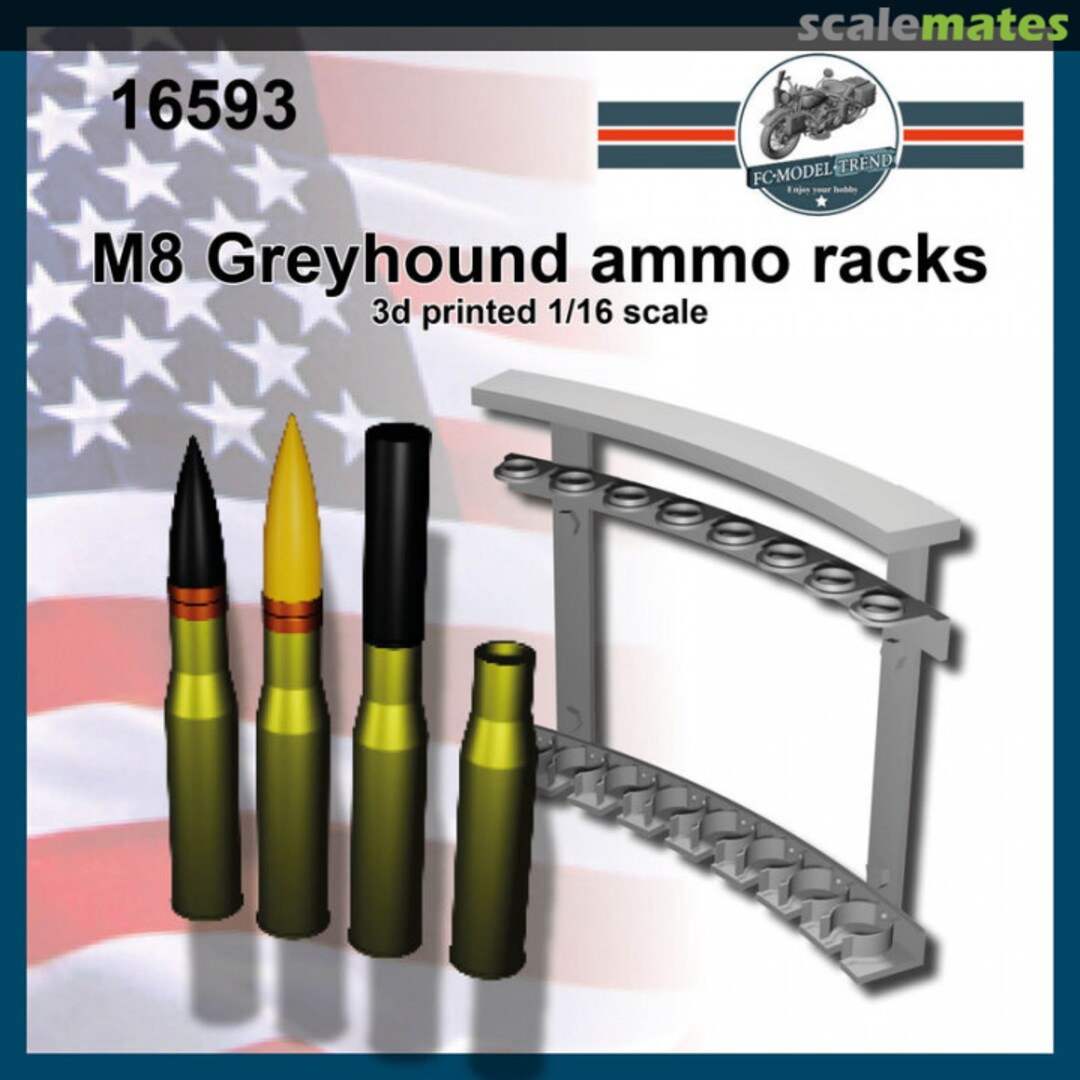 Boxart M8 Greyhound ammo racks 16593 FC Model Trend Boxart M8 Greyhound ammo racks 16593 FC Model Trend