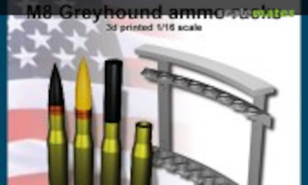 1:16 M8 Greyhound ammo racks (FC Model Trend 16593) 16593