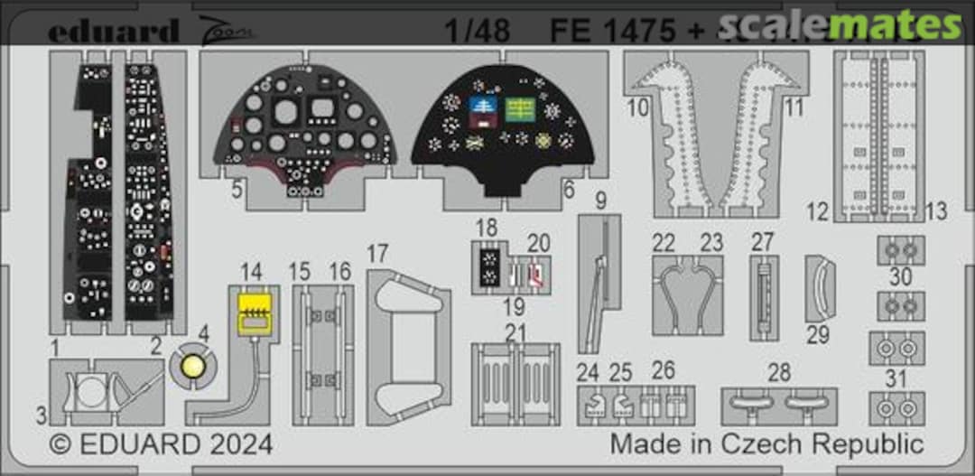 Boxart A-4C FE1475 Eduard