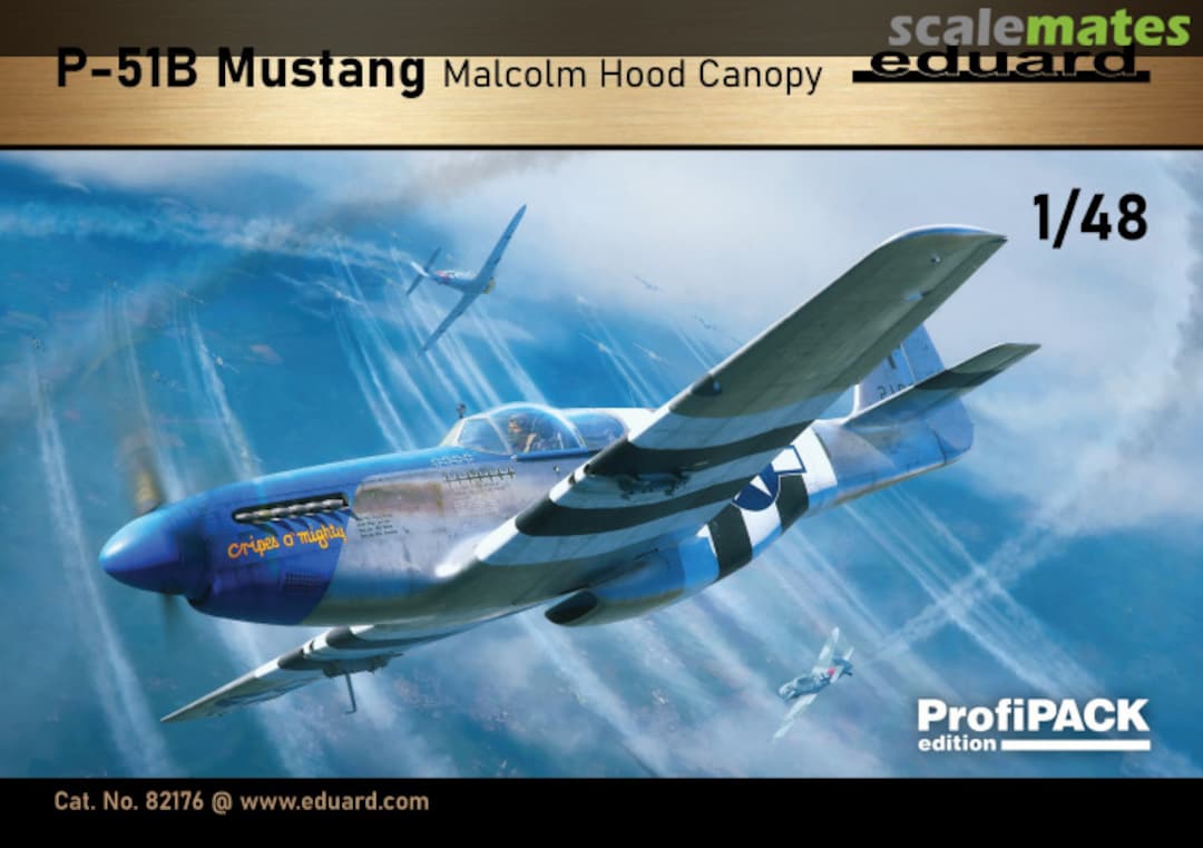 Boxart P-51B Mustang Malcolm Hood Canopy 82176 Eduard Boxart P-51B Mustang Malcolm Hood Canopy 82176 Eduard