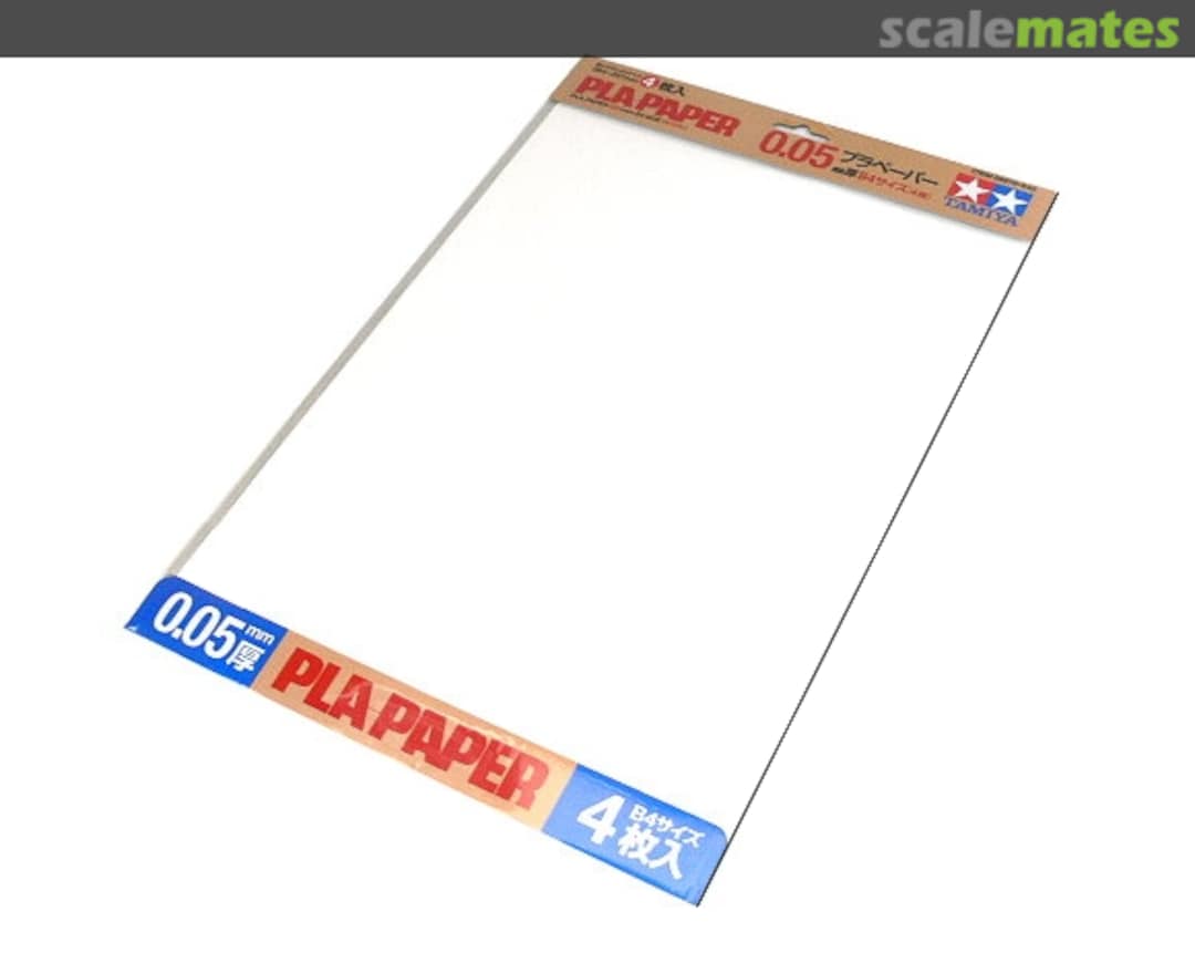 Boxart Construction Series Pla-Paper 0.05 mm B4 Size (364 x 257mm) (4 Pcs.) 89976 Tamiya Boxart Construction Series Pla-Paper 0.05 mm B4 Size (364 x 257mm) (4 Pcs.) 89976 Tamiya