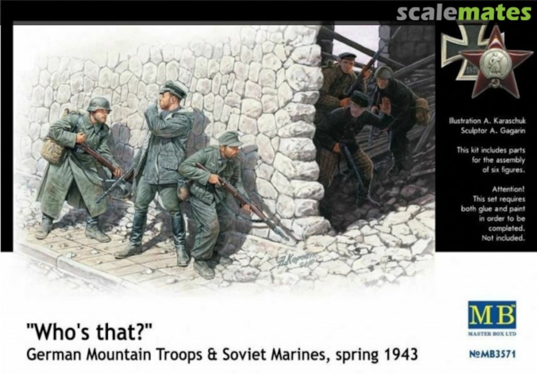 Boxart "Who's that?" MB3571 Master Box Boxart "Who's that?" MB3571 Master Box