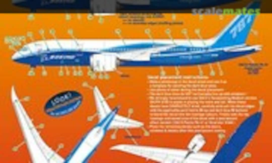 1:144 Boeing 787 "Dreamliner" house colours + Photo-Etch parts (Skyline Decals SKY144-69) SKY144-69