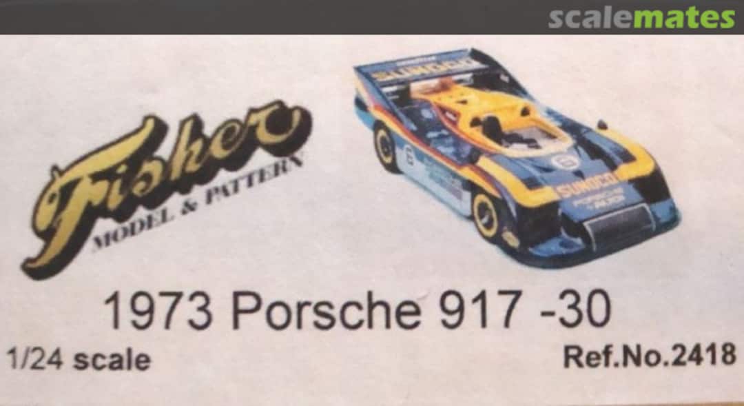 Boxart Porsche 917/30 Sunoco 2418 Fisher Model & Pattern Boxart Porsche 917/30 Sunoco 2418 Fisher Model & Pattern