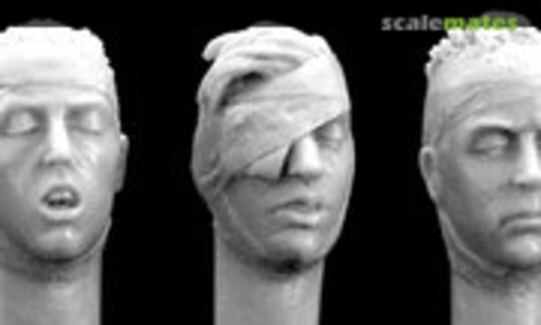 1:35 Bandages heads (Hornet & Wolf HH23) HH23
